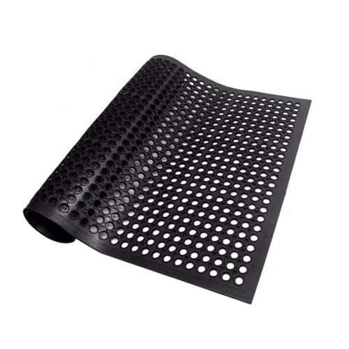Tapis antidérapant en PVC avec drainage efficace et effet anti-fatigue