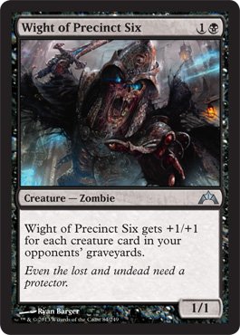 Magic The Gathering - Wight of Precinct Six (84) - Gatecrash