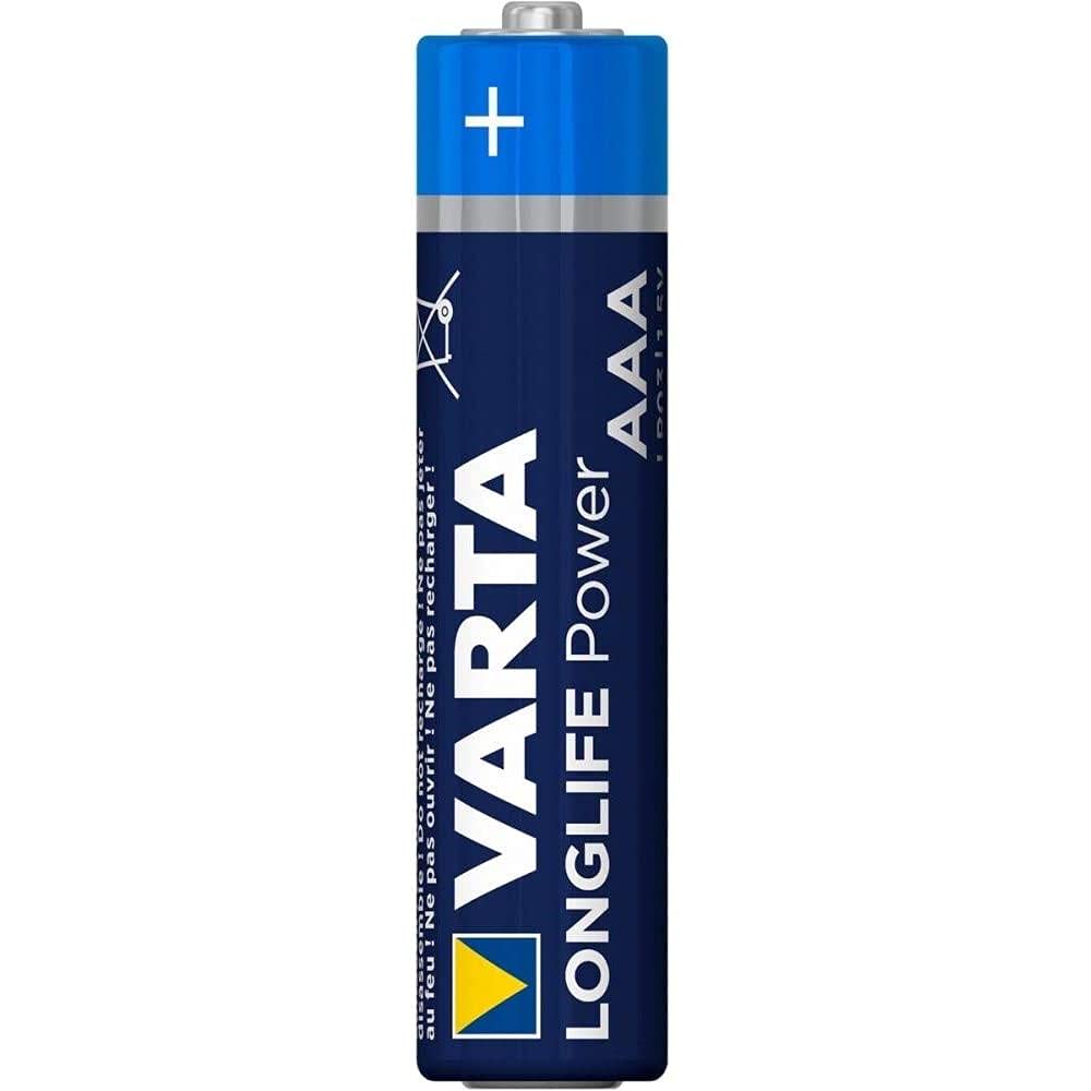 VARTA Lot de 10 Blisters de 8 Piles LONGLIFE Power 4903 AAA Micro LR03