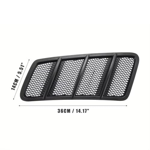 Grilles d'aération de capot avant double aération pour Benz AMG 2016