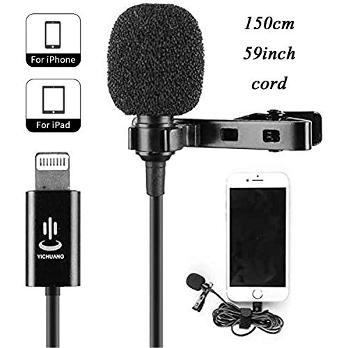 Lavalier Microphone for iPhone 11 X Xr Xs max 8 6 6s 6