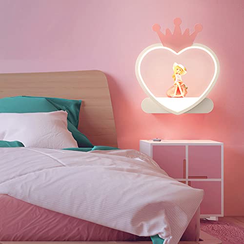 Luces de pared de corazón de 13W que eliminan el miedo a la oscuridad en niños 7