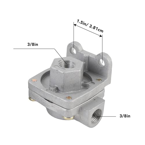 Vanne à libération rapide 973500000030 en métal : haute performance pour camions