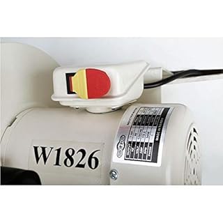 Shop Fox W1826 Wall Dust Collector, 2.5 Micron Filtration,White