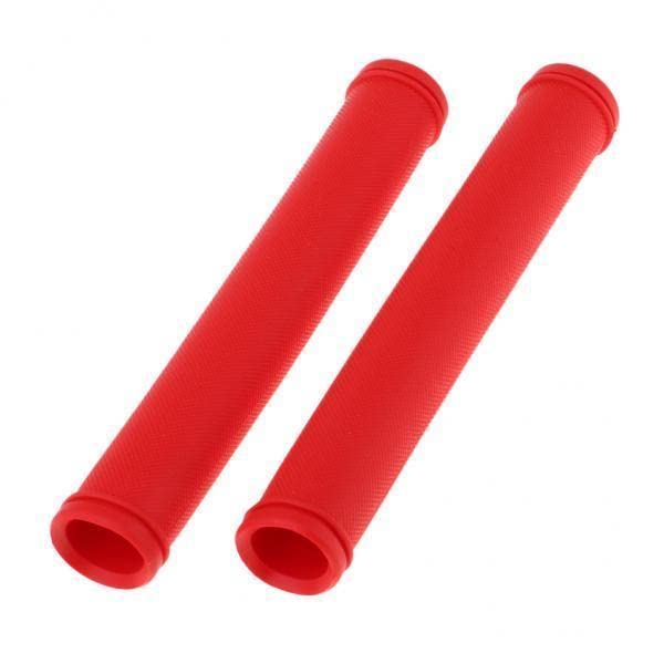 THE STYLE SUTRA® 2x1 Pair Rubber Bicycle Handlebar Grips MTB Grips Bike Protective Sleeve Red | Sporting Goods | Cycling | Bicycle Components & Parts | Handlebar Grips Tape & Pads-image-20