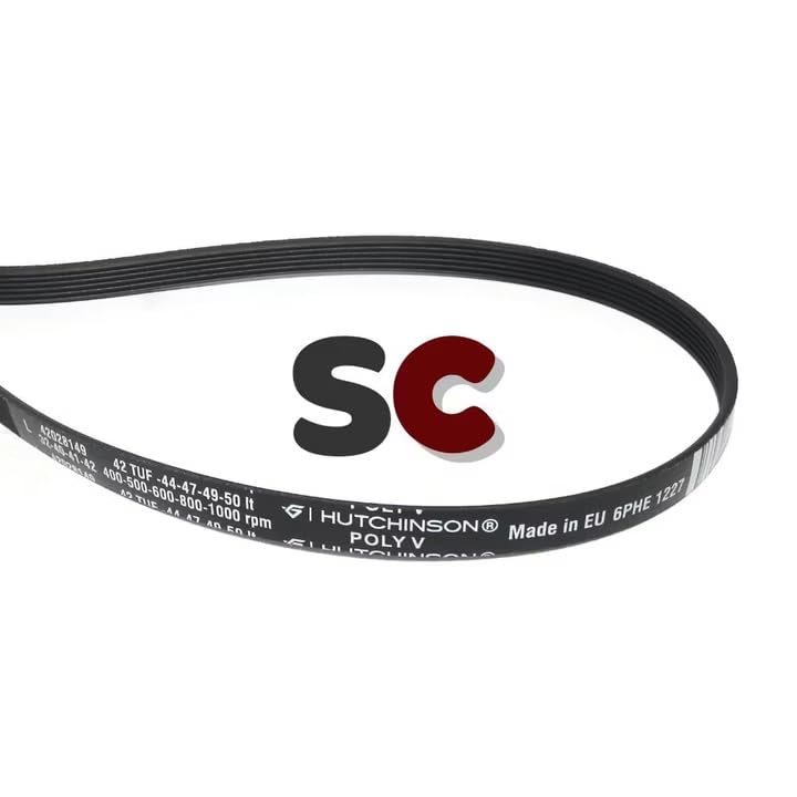 Courroie de machine à laver 6PHE 1227 cassée ? Solution SC 42028149