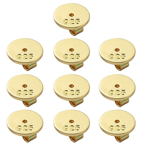 10pcs Earring Stopper Ear Studs Back Earrings Closures for Jewelry Enthusiasts