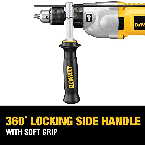 Dewalt Hammer Drill Kit, 1/2-Inch, 10-Amp, Pistol Grip (Dwd520K ) #TOP7
