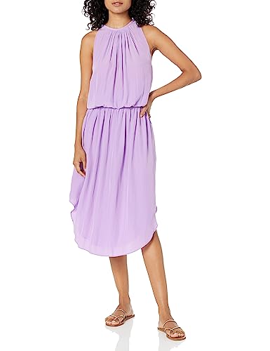 Image of Ramy Brook Womens Audrey High Neck Midi DressCasual Dress