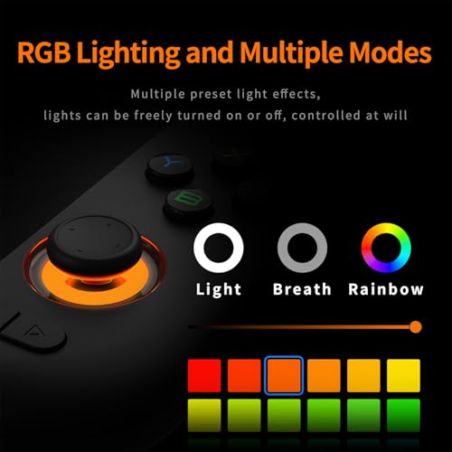 Image of Air X Android Handheld Game Console, 5.5 inch IPS Touchscreen Retro Gaming Console, Snapdragon 662, 4GB RAM 64GB eMMC, RGB Hall Joysticks & Triggers, Active Cooling, 5000mAh Battery [Black]