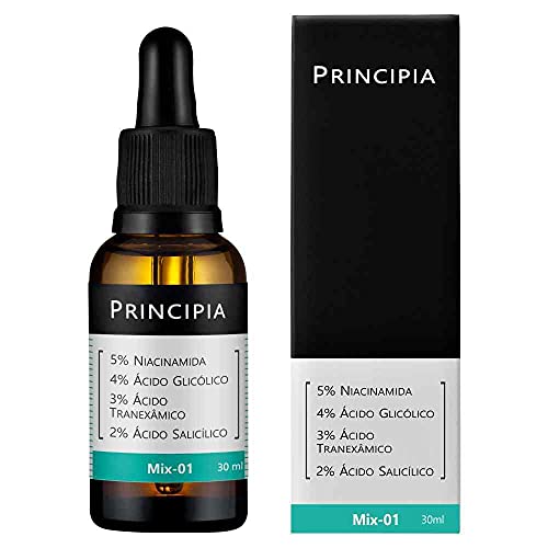 Sérum Principia Mix-01 (5% Niacinamida + 4% Glicólico + 3% Tranexâmico + 2% Salicílico)