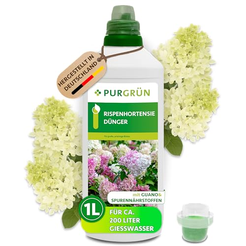 Purgrün® Rispenhortensie-Dünger 1 Liter...