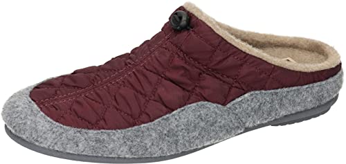 Mules Manitu Femme 320074-41 pantoufles confortables en cuir pour la maison