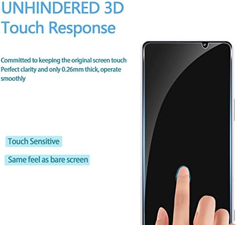 Anoowkoa [2+2 Pack Compatible with Sony Xperia 5 IV Screen Protectors and Camera Lens Protectors Guard Tempered Glass Film, Anti Fingerprints Protective Film