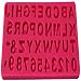 NY CAKE SM10340 Number and Letter Silicone Cake Mold