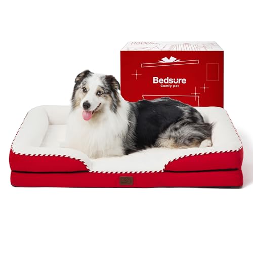 Bedsure Orthopedic Dog Bed for XL Dogs with waterproof cover