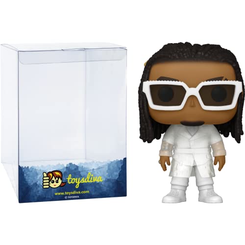 O Z U N A : Fun Ko P O P ! Rocks Vinyl Figurine Bundle With 1 Compatible 'Toysdiva' Graphic Protector (203 - 53861 - B)