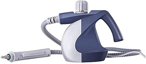 MZLXDEDIAN Limpiador de vapor a presión de mano multiusos con 9 accesorios para eliminación de manchas, vapor, alfombras, cortinas, asientos de
