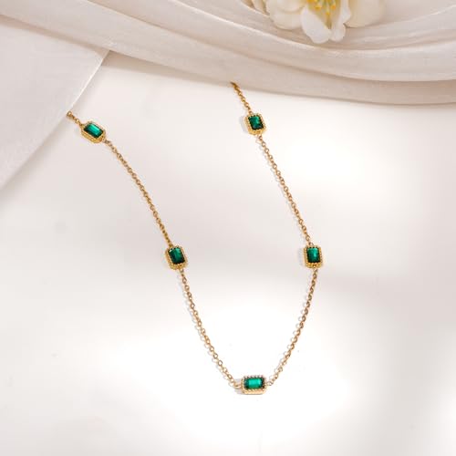 Image of Rubans Demi Fine Stainless Steel Necklace Chain Link Gift for Women & Girls