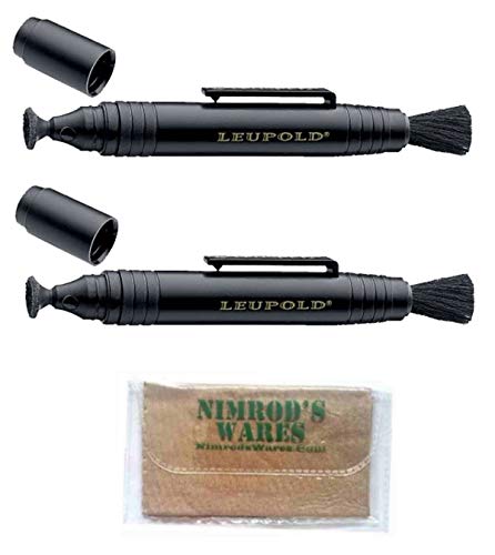 Leupold Two 48807 Two-Step Compact Scope/Optics Lens Pens with Nimrod's Wares Microfiber Cloth