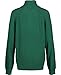 Izod Boys' Quarter Zip Pullover Sweater, Hunter/Chest Stripe, 8