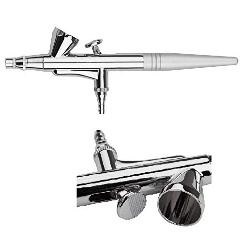 Pinkiou Mini Airbrush Makeup Set With Compressor 0.4Mm Needle Temporary Tattoo Art Face Body Paint Aerograph Airbrush Nail Kit (White) #TOP1