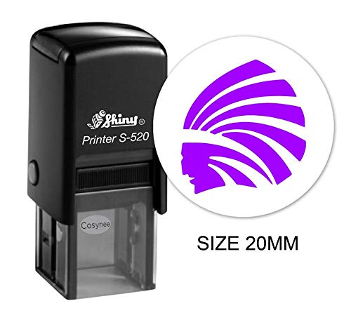 Cosynee Shiny S-520 - Mini timbro rotondo