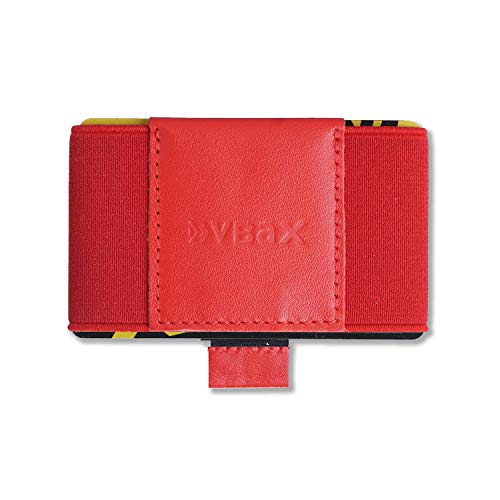 Image of Minimalist Slim Wallet Credit Card Holders - Elastic Small Front Pocket Wallet For Men Women
