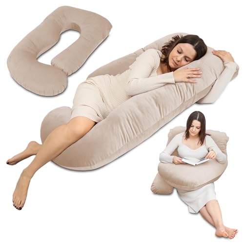 Totsy Baby Schwangerschaftskissen stillkissen XXL Seitenschläferkissen...