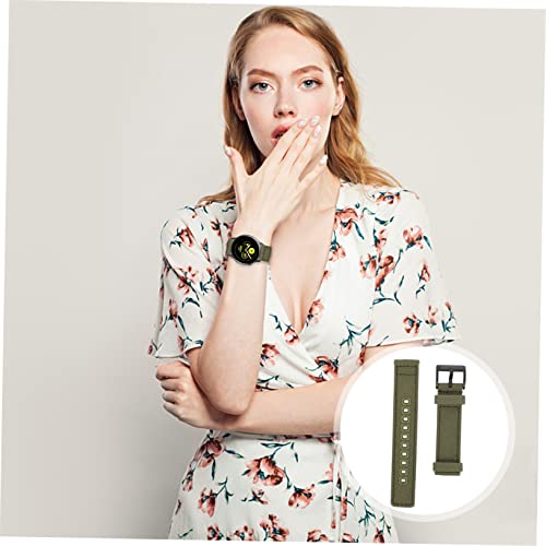 Band Quick Release Watch Strap 20mm Canvas Wristband Replacement Band for Stylish for Daily Casual Wear4