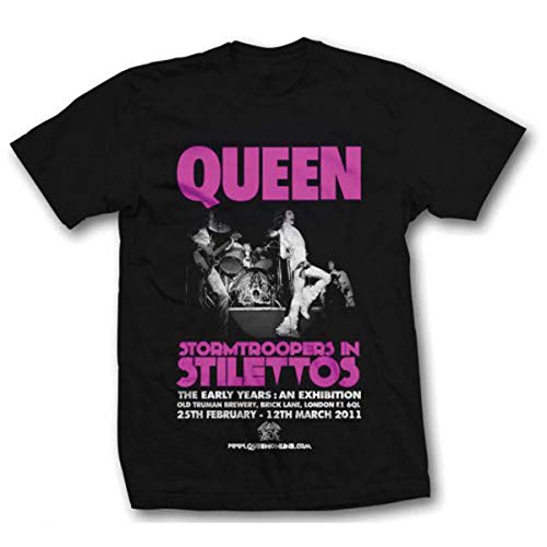 Queen Stormtrooper in Stilettos Official Tee T-Shirt Mens Unisex (XX-Large) Black