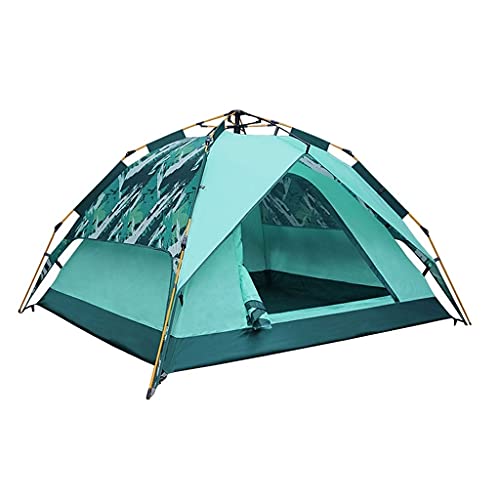 Carpa para camping 3-4 personas resistente al viento y lluvia miniatura 1
