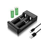 ANVOW Rechargeable N Battery E90 LR1 MN9100 Batteries for Clock, Flashlight and More, 2 Size N...