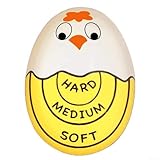 Eieruhr zum Kochen von Eiern, weich, hart gekocht, Farbe ändert sich, wenn Sie fertig sind, wiederverwendbare Eieruhr für hartgekochte Eier (rechts)