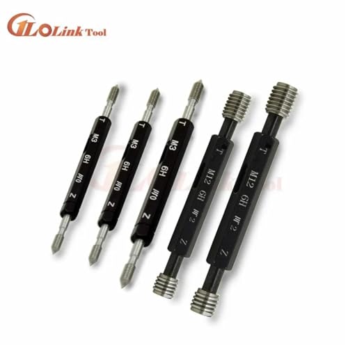 Calibrador Métrico de Roscas 6H Right Hand M31 M32 M33 M34 M35 M36 M38 M39 M40 Gage calibrador de roscas finas Herramientas miniatura 6