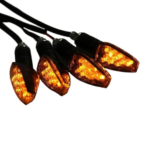 Clignotants LED moto universels à haute luminosité et feux étanches