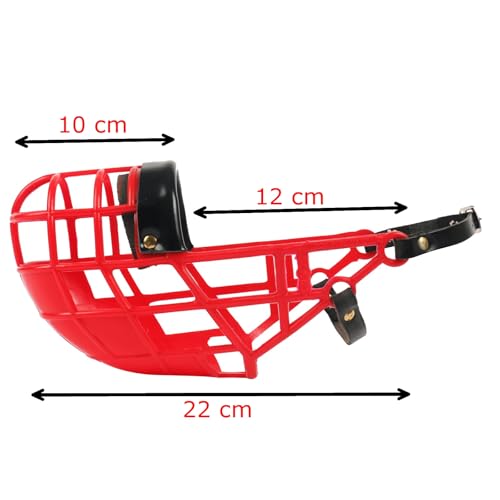 Don Pare 101 Windhund Maulkorb für lange Windhund-Schnauzen Greyhound Leicht & atmungsaktiv. Sicher für Gassi, Auslauf, Tierarzt & als Giftköderschutz. Robust & langlebig. Messanleitung beachten