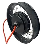 20 * 4.0 100mm width Fat rim with 150mm dropout 3.5T QS 205 5000W motorwheel with single freewheel