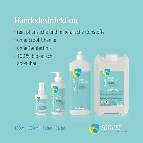 Sonett Händedesinfektion, 300 ml