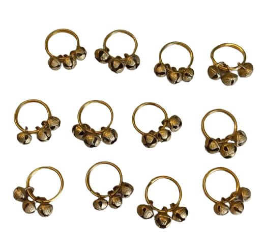 Needs Kadi Brass Ghungroos Bhajan Clapping Finger Ring Gifting God Ganapati Pooja Aarti Ganesh Pooja Celebration Clapping Anguthi (pack Of 6 ring) 3 pair (B0DFDM2HCB) Amazon Price History, Amazon Price Tracker