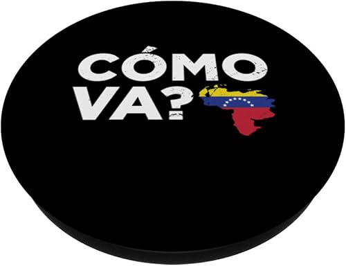 Miniatura 2 de Venezuela Flag Cómo Va Venezuelan What's Up PopSockets Standard PopGrip