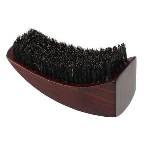 SOESFOUFU Beard Comb with Boar Bristles Soft Brush for Hair Barber Styling Tool Salon Quality Hairdressing Supply