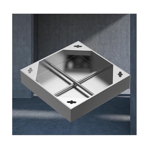 Couvercle d'accès enterré 40x40x5 cm en acier inoxydable à conception robuste - 2