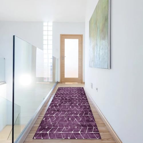 Tapis de couloir moderne lavable pour éviter les sols glissants