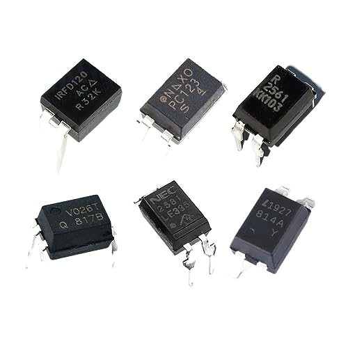 WHWRCADV 10 Pcs PS2561 PS2501-1 PC123 ET1103 PS2581A 2581A K1010C LTV-814 DIP-4 LTV814 H11A817B 11A817B IRFD120 DIP4 IRFD120PBF DIP K1010 Transistor(IRFD120)