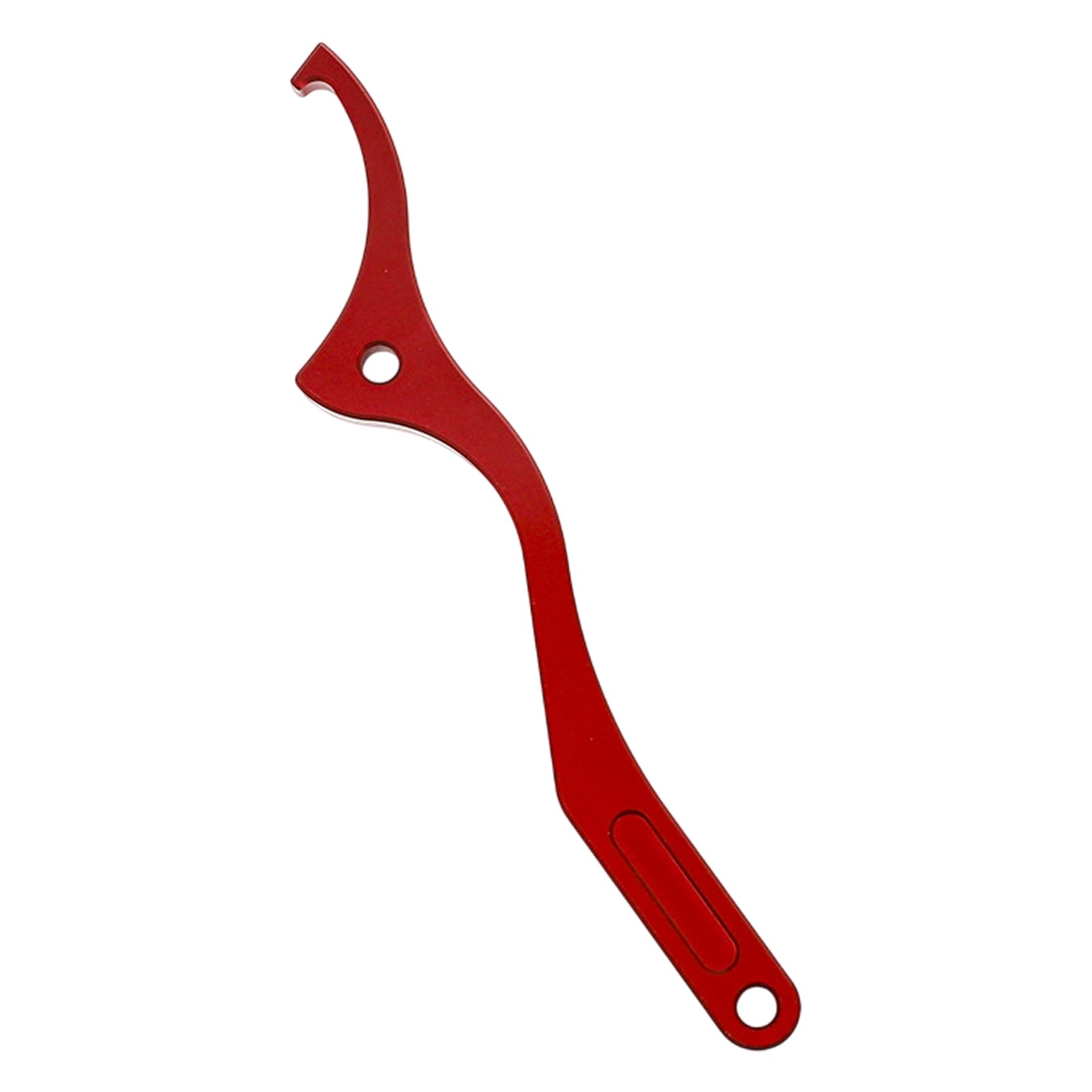 Beimus Red Ergonomic Shock Spanner Wrench Motorcycle Adjuster Easy Tool Aluminum Suspension For Bike Motorbike