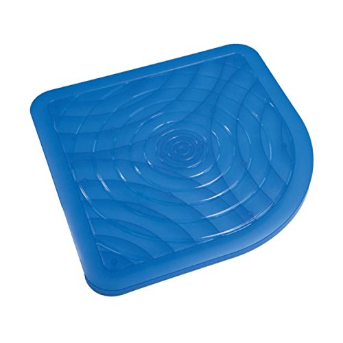 Plataforma de resina azul 50 x 50 cm mod. Oasi