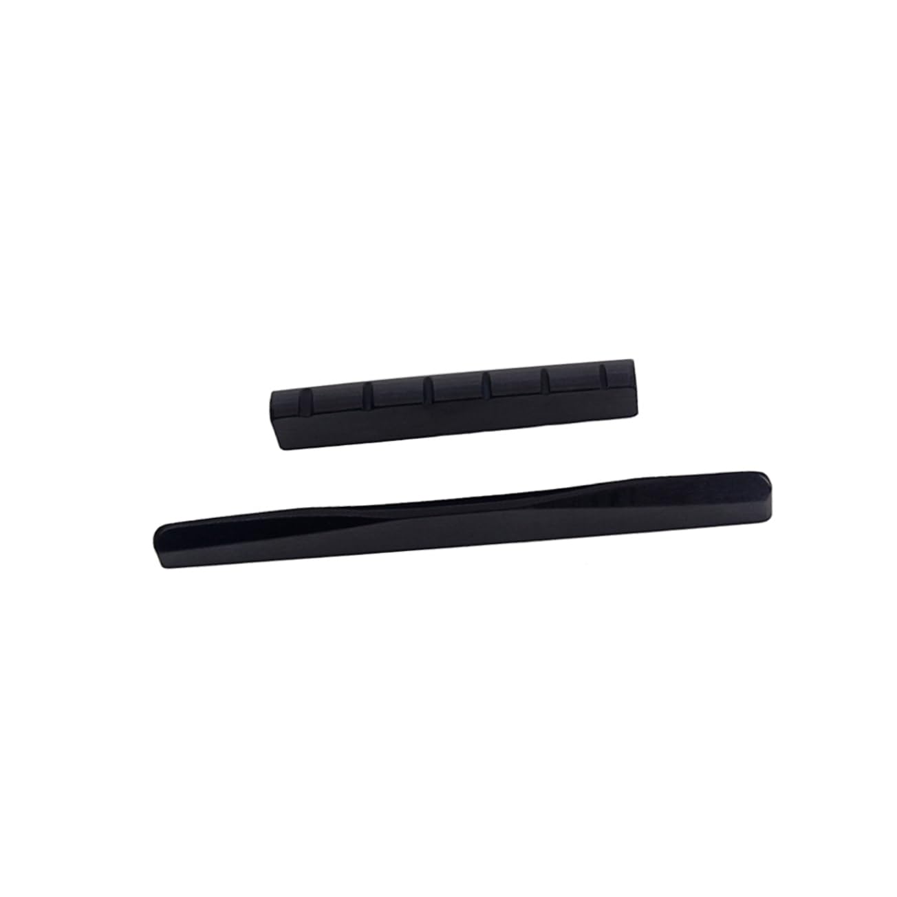 SUPVOX Gl905 Camel Bone Guitar Bridge Saddle Nut Black Lightweight for Acoustic Guitars