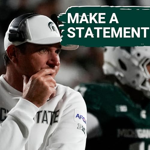 Page de couverture de MSU football HAS THE EDGE against Boston College w/ NBC's Noah Eagle