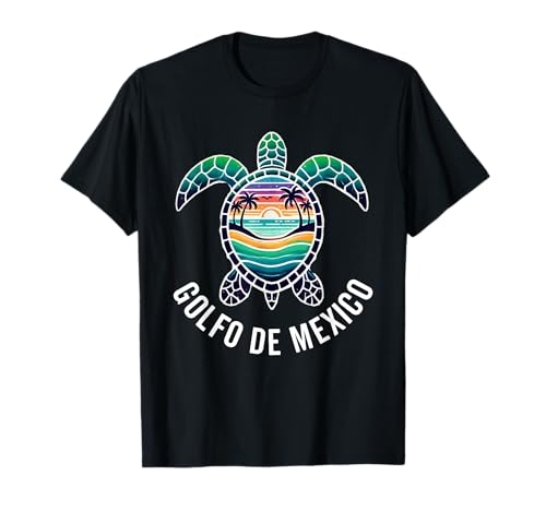 Golfo De México Viva México Golfo de México Souvenir Camiseta